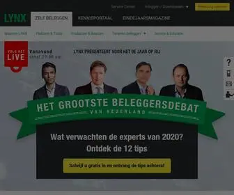 LYNX.nl(LYNX) Screenshot