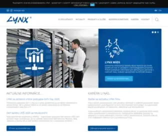 LYNX.sk(LYNX Information Systems & Security Solutions) Screenshot