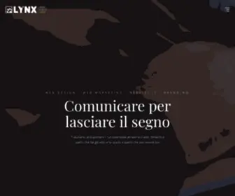 LYNX2000.it(Web agency a Modena) Screenshot