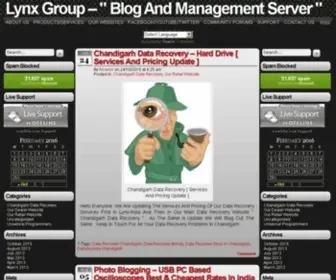 LYNXchandigarh.com(Lynx Group) Screenshot