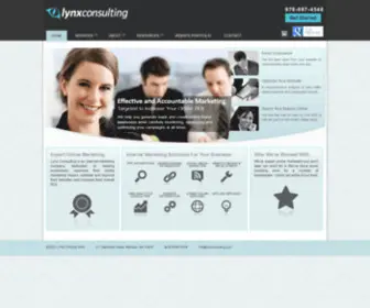 LYNxconsulting.com(Search Marketing) Screenshot