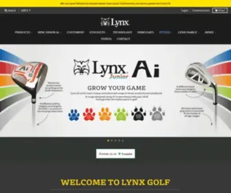 LYNxgolf.co.uk(Lynx Golf UK) Screenshot