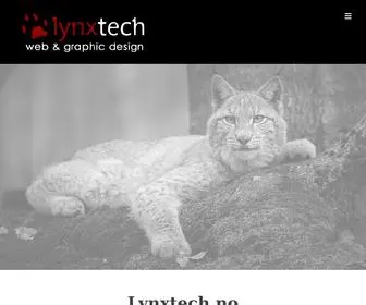 LYNxtech.no(Web & Graphic Design) Screenshot