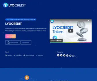 Lyocredit.io(LYO CREDIT) Screenshot