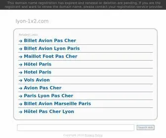 Lyon-1X2.com Screenshot