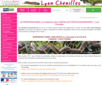 Lyon-Chenilles.com(Lyon Chenilles) Screenshot