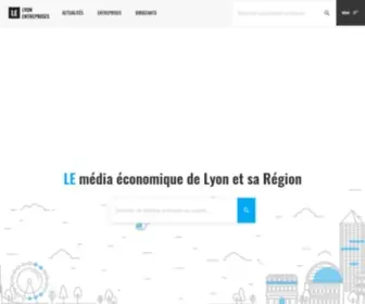 Lyon-Entreprises.com(Actualité) Screenshot