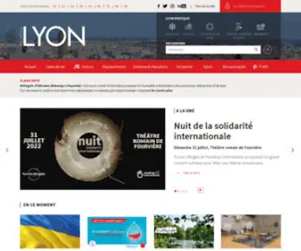 Lyon.fr(Ville de Lyon) Screenshot
