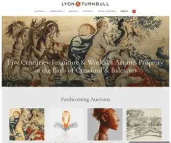 Lyonandturnbull.com(Lyon & Turnbull) Screenshot