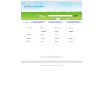 Lyonannuaire.com(La Grande Famille Des Lyonnais) Screenshot