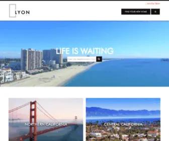 Lyoncommunities.com(Lyon Living) Screenshot