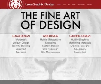 LyongraphiCDesign.com(Graphic Artist and Web Designer) Screenshot