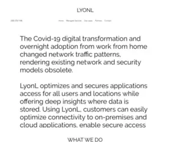 Lyonl.com(Home) Screenshot