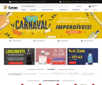 Lyonperfumaria.com.br(Lyon Perfumaria) Screenshot