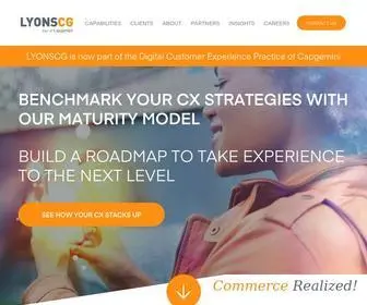Lyonscg.com(Commerce Realized) Screenshot