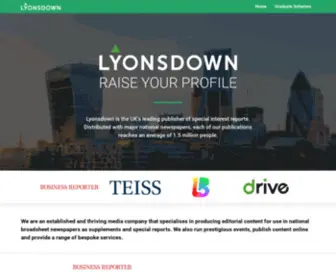 Lyonsdown.co.uk(Lyonsdown) Screenshot