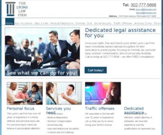 Lyonslaw.com(Lyonslaw) Screenshot