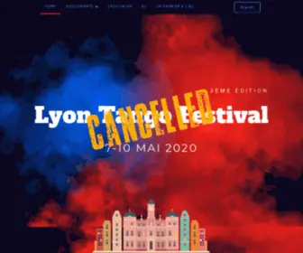 Lyontangofestival.com(Lyon Tango Festival) Screenshot