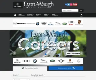 Lyonwaugh.com Screenshot