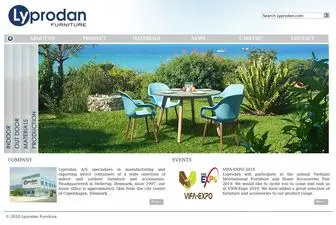 LYprodan.com(Lyprodan furniture) Screenshot