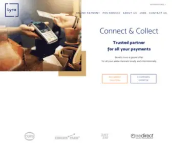 Lyra-Network.com(Lyra, a secure online and in-store payment solution) Screenshot