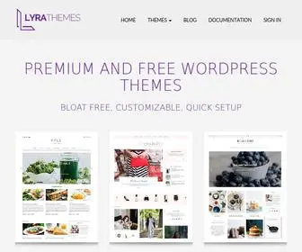 Lyrathemes.com(Premium WordPress Themes) Screenshot