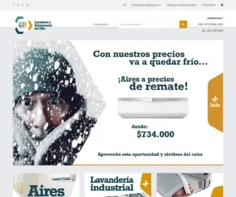 LYrdelvalle.com(Repuestos refrigeración. repuestos aires acondicionados) Screenshot