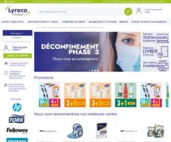 Lyreco.fr(Lyreco France) Screenshot