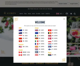 Lyres.co.uk(Non-Alcoholic Spirits) Screenshot