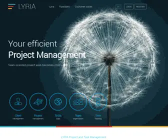 Lyria-APP.com(Project Management & Ticketing System) Screenshot