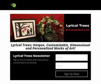 Lyricaltrees.com(Lyrical Trees) Screenshot