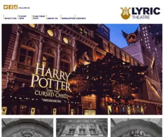 Lyricbroadway.com(The Lyric Theatre) Screenshot