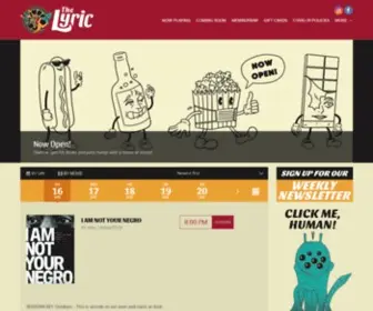 Lyriccinema.com(The Lyric) Screenshot