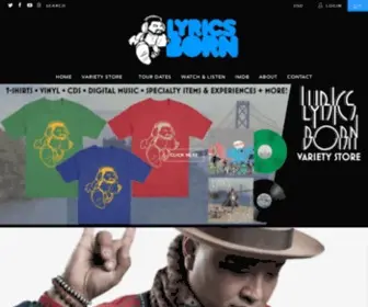 Lyricsborn.com(Lyrics Born) Screenshot