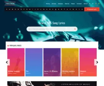 Lyrics.com.bd(A world of unlimited lyrics) Screenshot