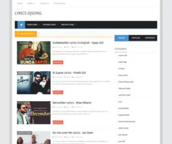Lyricsdjsong.com(Lyricsdjsong) Screenshot