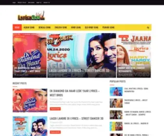 Lyricseco.com(Punjabi Songs Lyrics) Screenshot