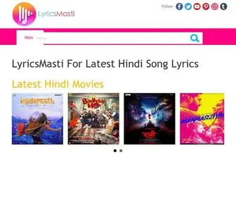 Lyricsmasti.com(Bollywood News At LyricsMasti.com) Screenshot