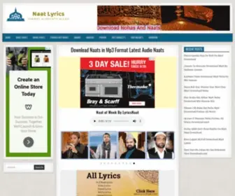 Lyricsnaat.com(Lyrics Naat) Screenshot