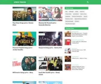 Lyricstracks.com(Hindi Song Lyrics) Screenshot