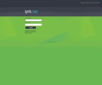 Lyrishq.net(Lyris HQ) Screenshot