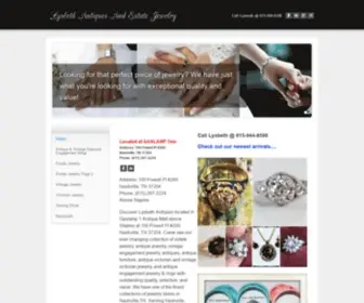 LYsbethantiques.com(Lysbeth Antiques And Estate Jewelry) Screenshot