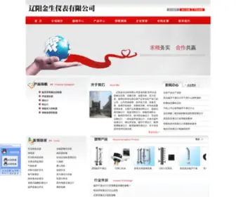 LYSDZKYB.com(辽阳液位计厂家【金生仪表】) Screenshot