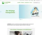 Lysoform.de Screenshot