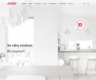 LYssand.com(Skal du skifte vinduer) Screenshot