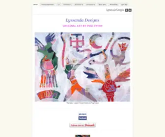 LYssanda-Designs.com(The art of Pegi Eyers) Screenshot