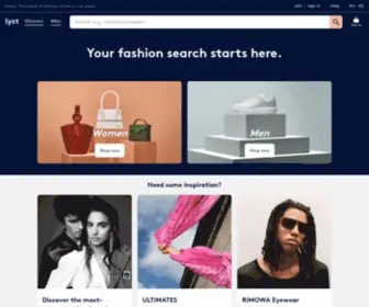 LYST.com.au(Your World of Fashion) Screenshot