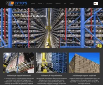 Lytos.com(Magazzini Automatizzati) Screenshot