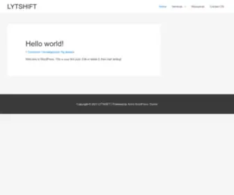 LYTshift.com(Software Solutions for Your Business) Screenshot