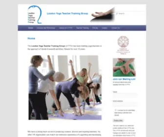 LYTTG.co.uk(London Yoga Teacher Training Group) Screenshot